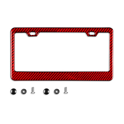 Carbon Fiber License Plate Frame for US and Canadian Vehicles