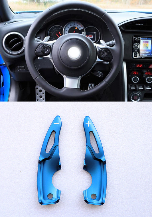 Aluminum Blue Paddle Shift Extensions for 2017-2019 Sport Coupes