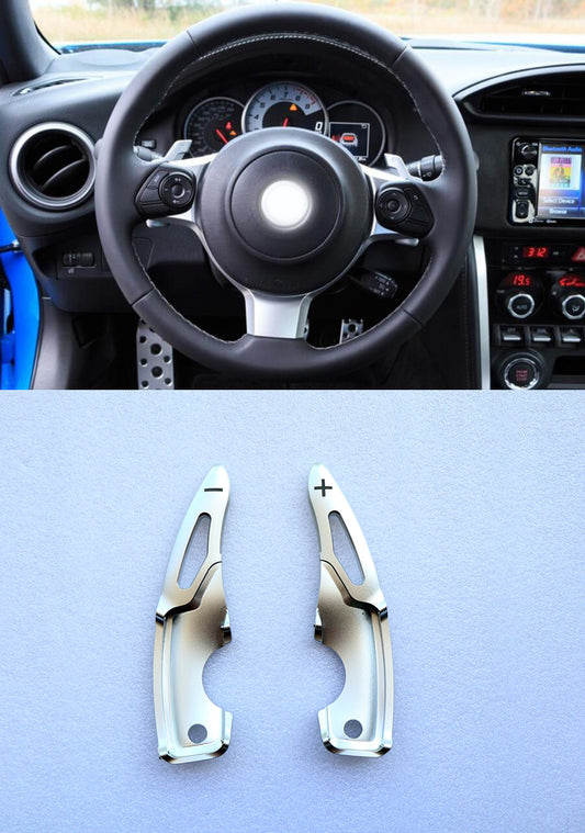 Aluminum Silver Paddle Shift Extensions for 2017-2019 Sport Coupes