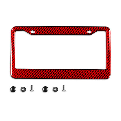 Carbon Fiber License Plate Frame for US and Canadian Vehicles