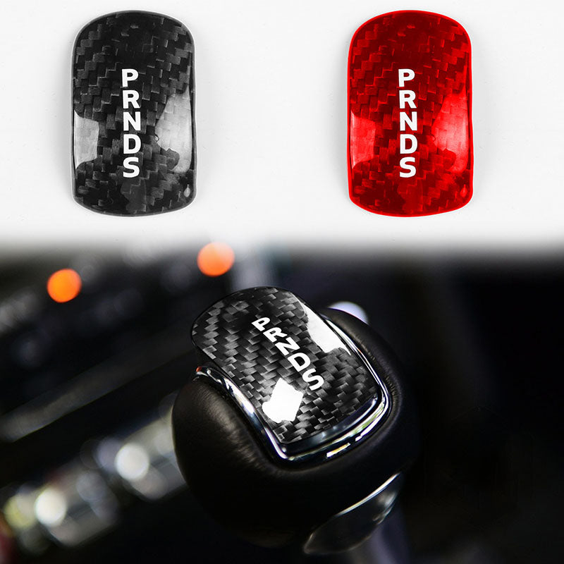 Carbon Fiber Gear Shift Head Cover for Compatible Mustang Models