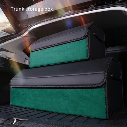 Waterproof Leather Car Trunk Storage Box - Universal Fit (Version 2)