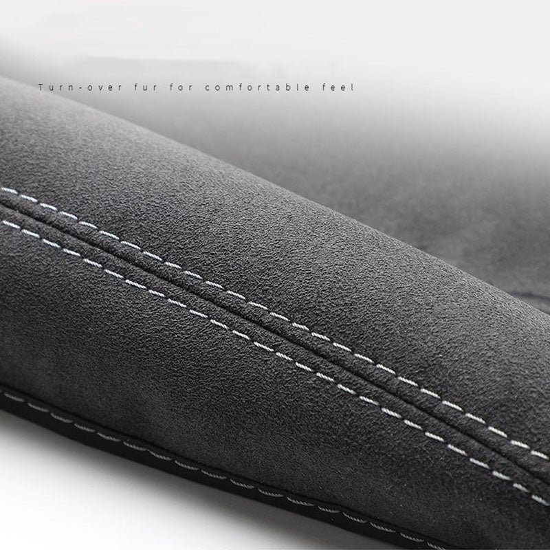 Synthetic Cashmere Armrest Lid Box Cover for Compatible A3, A4, A5, A6, A7, Q2, Q3, Q5, and Q8 Models