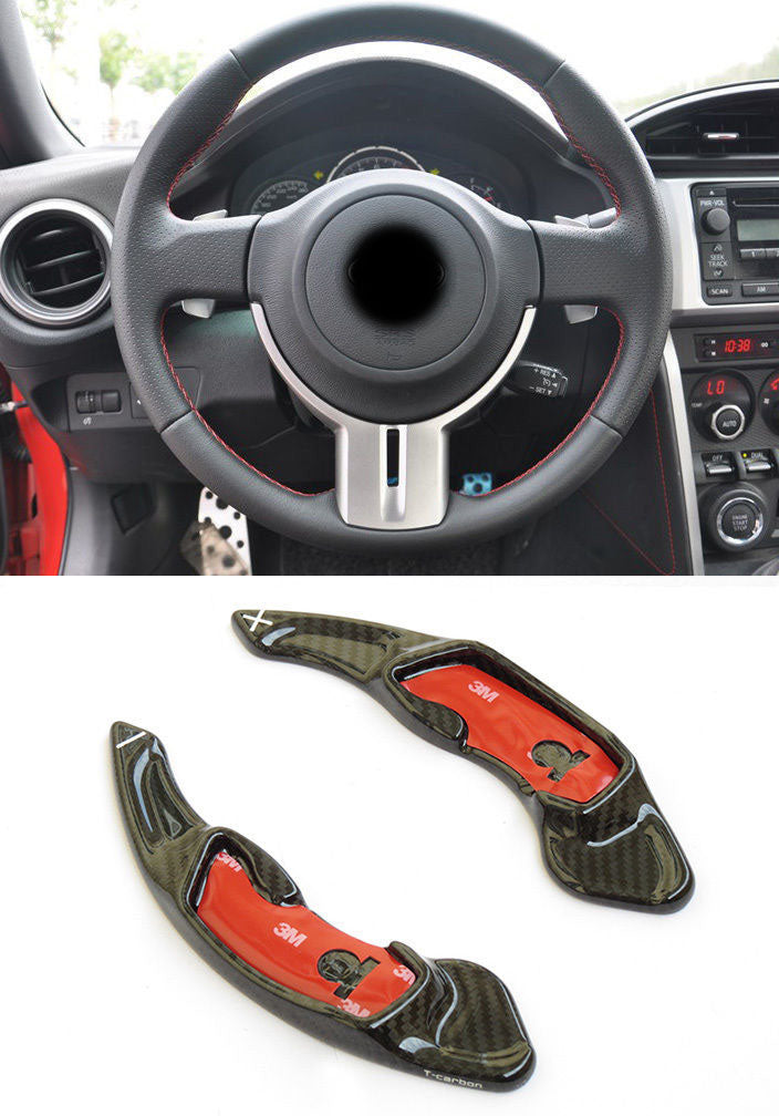 100% Carbon Fiber Paddle Shifter for Compatible with Sports Coupes JDM Car Models