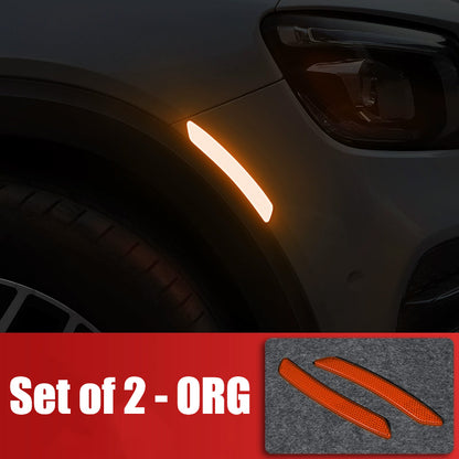 Glow-in-the-Dark US Standard Bumper Car Sticker - Anti-Collision Strip & Reflective Scratch Cover for Wheel Arch Decoration