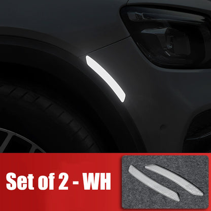 Glow-in-the-Dark US Standard Bumper Car Sticker - Anti-Collision Strip & Reflective Scratch Cover for Wheel Arch Decoration