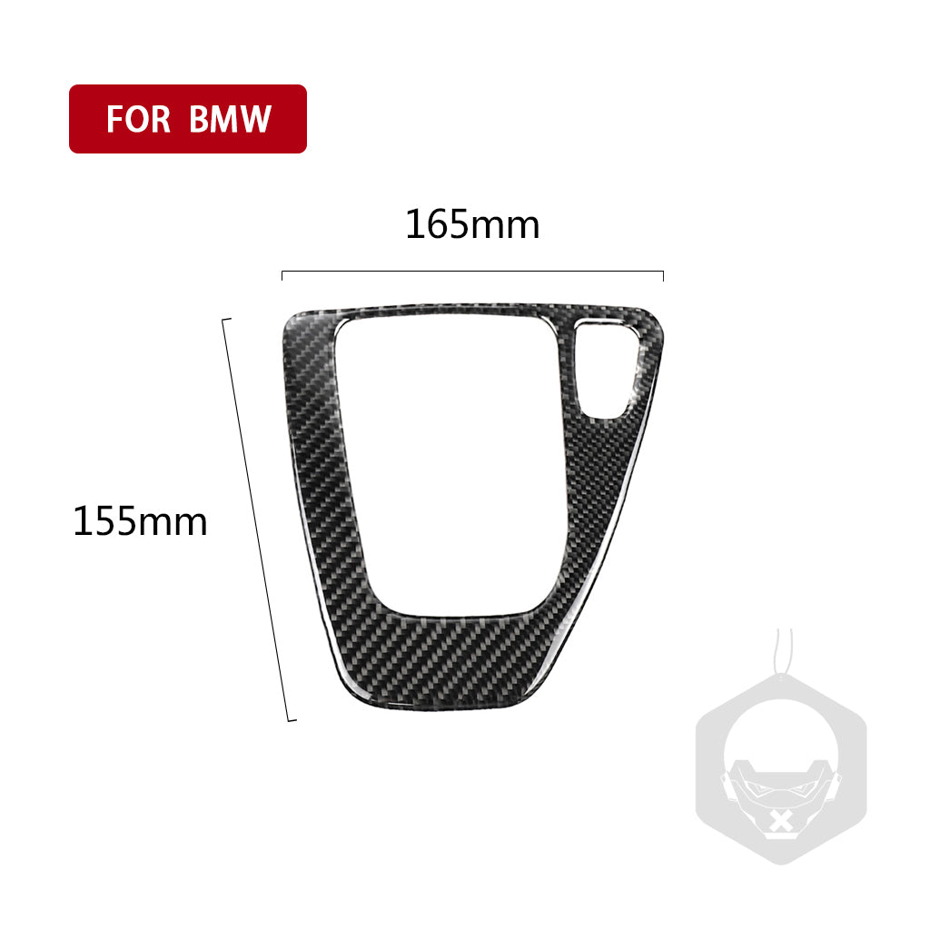 Pinalloy carbon fiber shift control panel car interior Frame sticker Suitable for BMW E90/E92/E93 3 Series Right drive