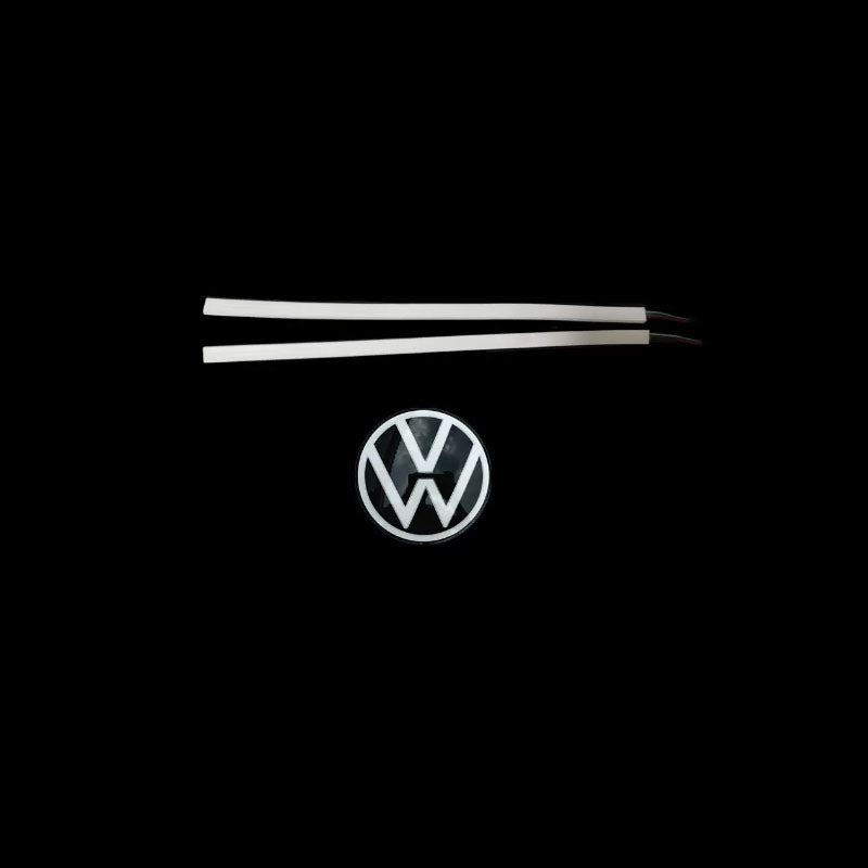 Glossy Style Dynamic VW Emblem Light 120mm/4.724 inches