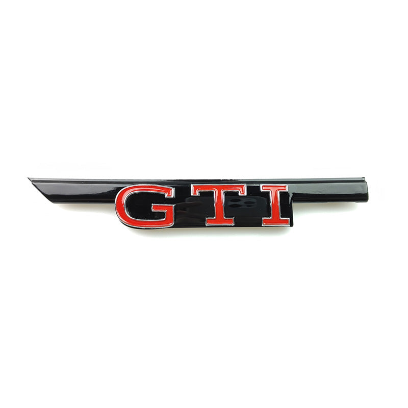 Auto Styling Frontgrill Emblem Metall GTI Logo Abzeichen Auto 3D