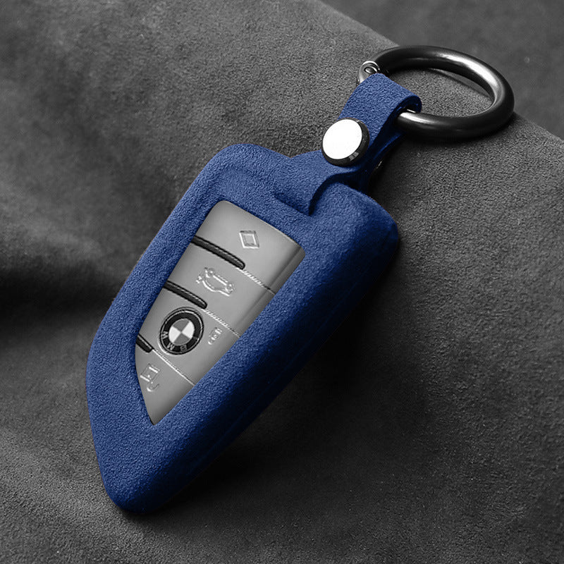 Alcantara Schlüsselhülle (LEK76) passend für Toyota, Citroen
