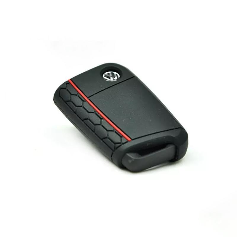 Car Key Cover Silicone Case Pour VW Pour Golf 7 Pour MK7 3 - Temu France