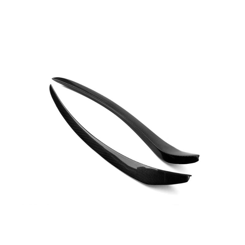 Pinalloy Carbon Fiber Front Bumper Canards Trim For Mercedes Benz A-Class W176 2013-15 - Pinalloy Online Auto Accessories Lightweight Car Kit 