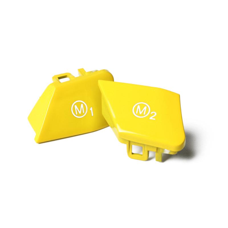 Yellow Switch and Starter Button Frame Button Cap Covers Mod For BMW M3 ...