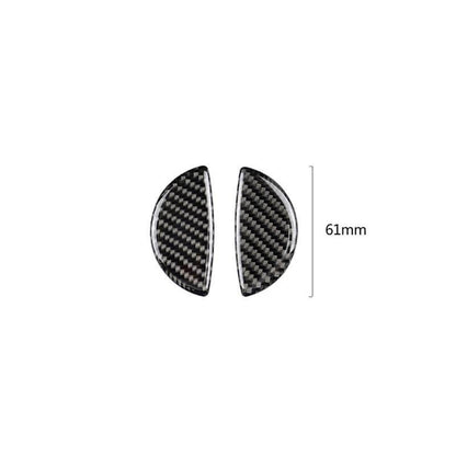 (2pcs per set) ABS Interior Carbon Fiber Door Handle Sticker Decals Trim For MINI Cooper R55/R56/R60/R61 Clubman Countryman F55 F54 F60 (Ver.1)