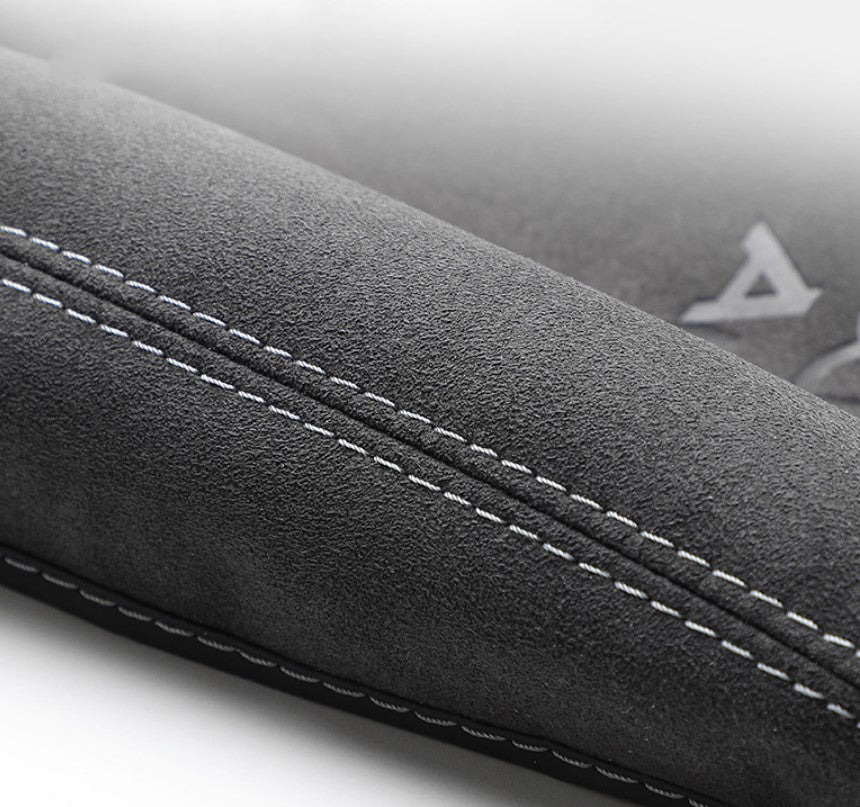 Pinalloy Alcantara Armrest Lid Box Cover for Audi A3 A4 A5 A6 A7 Q2 Q3