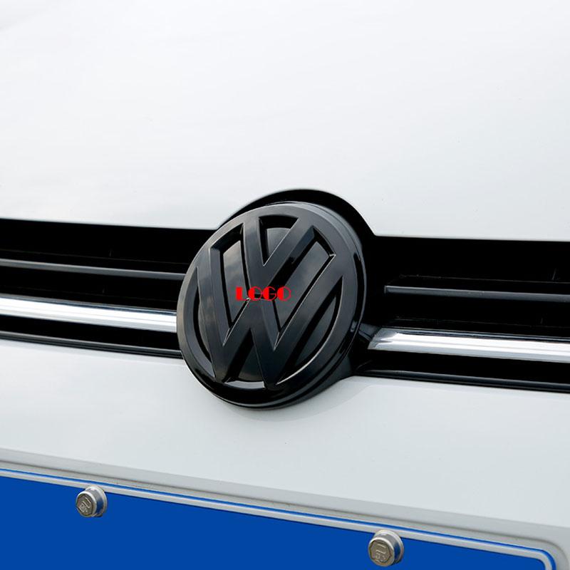 ABS Made Front and Rear Black Emblem Badge Stickers For MK7 MK7.5 Mode