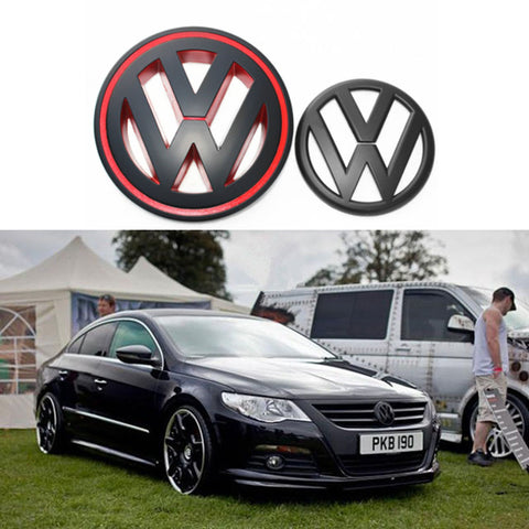 Goodream R Line Emblem 3D Metal Steering Wheel Cover Trim Sticker for VW  Volkswagen Jetta Atlas Touareg Golf MK7 Passat Beetle Aceessories red :  : Automotive