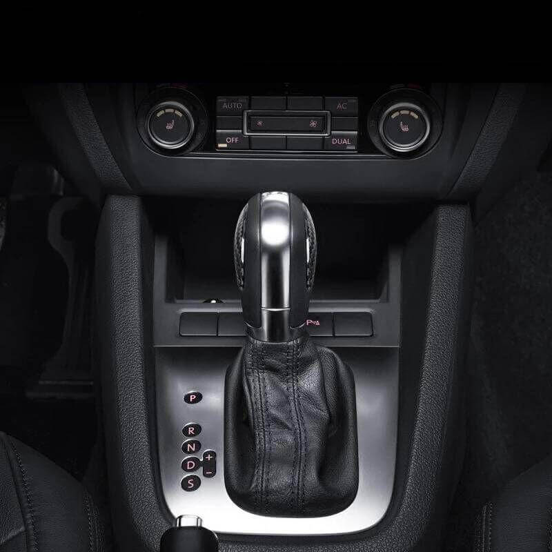 Real Carbon Fiber Shift Knobs Emblem Badge For VolksWagen VW Golf MK7