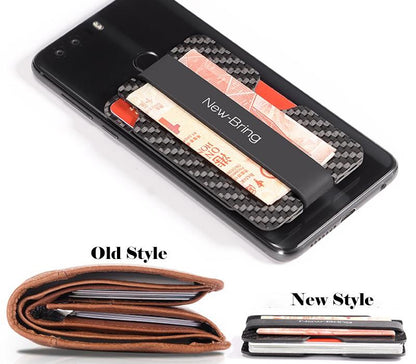 Real Carbon Fiber Anti-Theft Proficient Slim Card Holder Money Bill Clip - Pinalloy Online Auto Accessories Lightweight Car Kit 