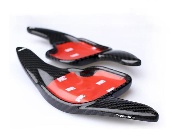 Pinalloy Carbon Fiber Steering Wheel Paddle Shifter Extension for Jagu